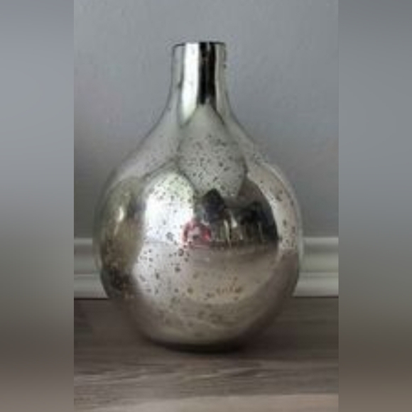 Mercury glass vase